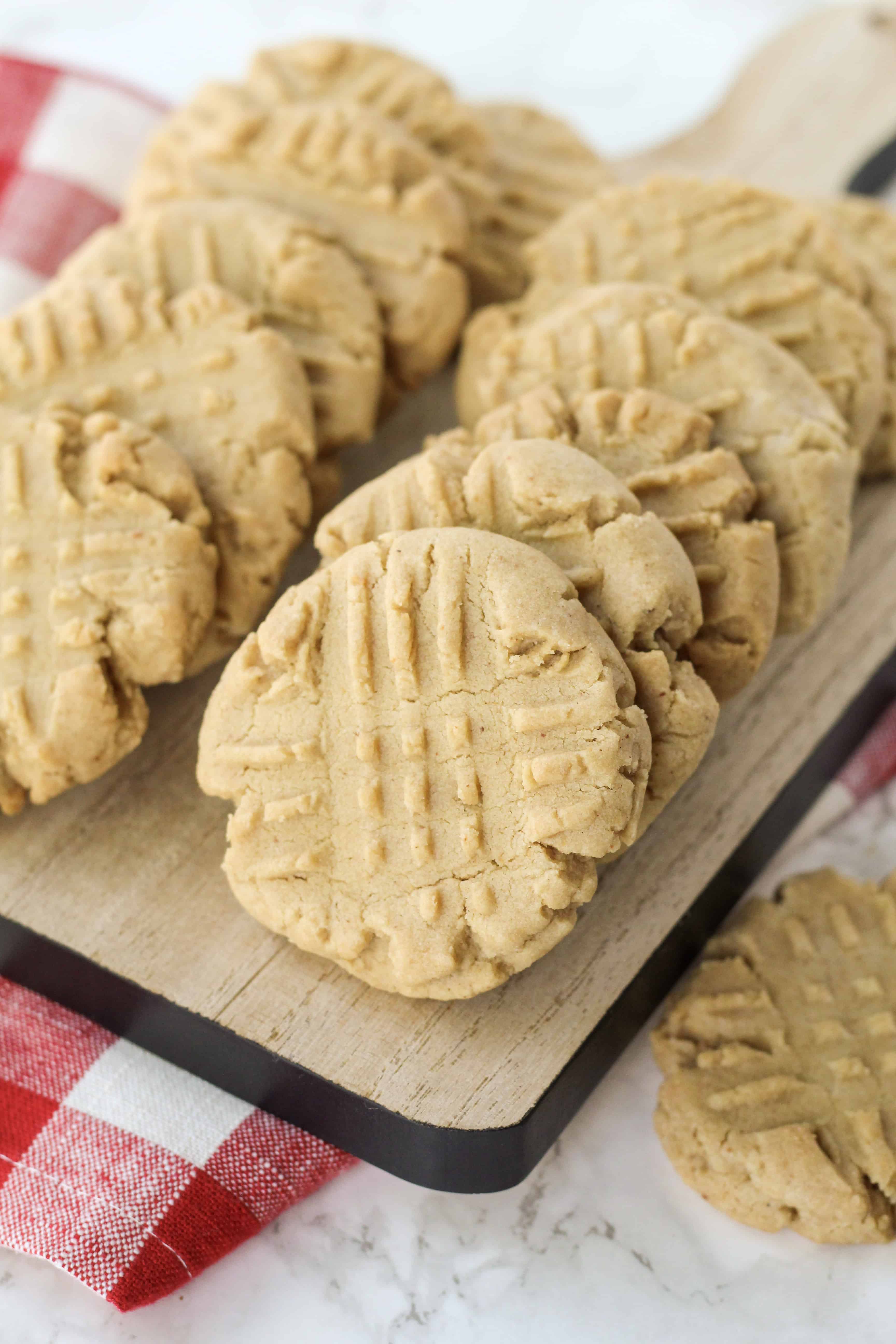 Peanut Butter Cookies (gluten-free, dairy-free) - Mile High Mitts