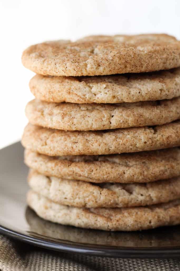 a stack of Snickerdoodle Cookies