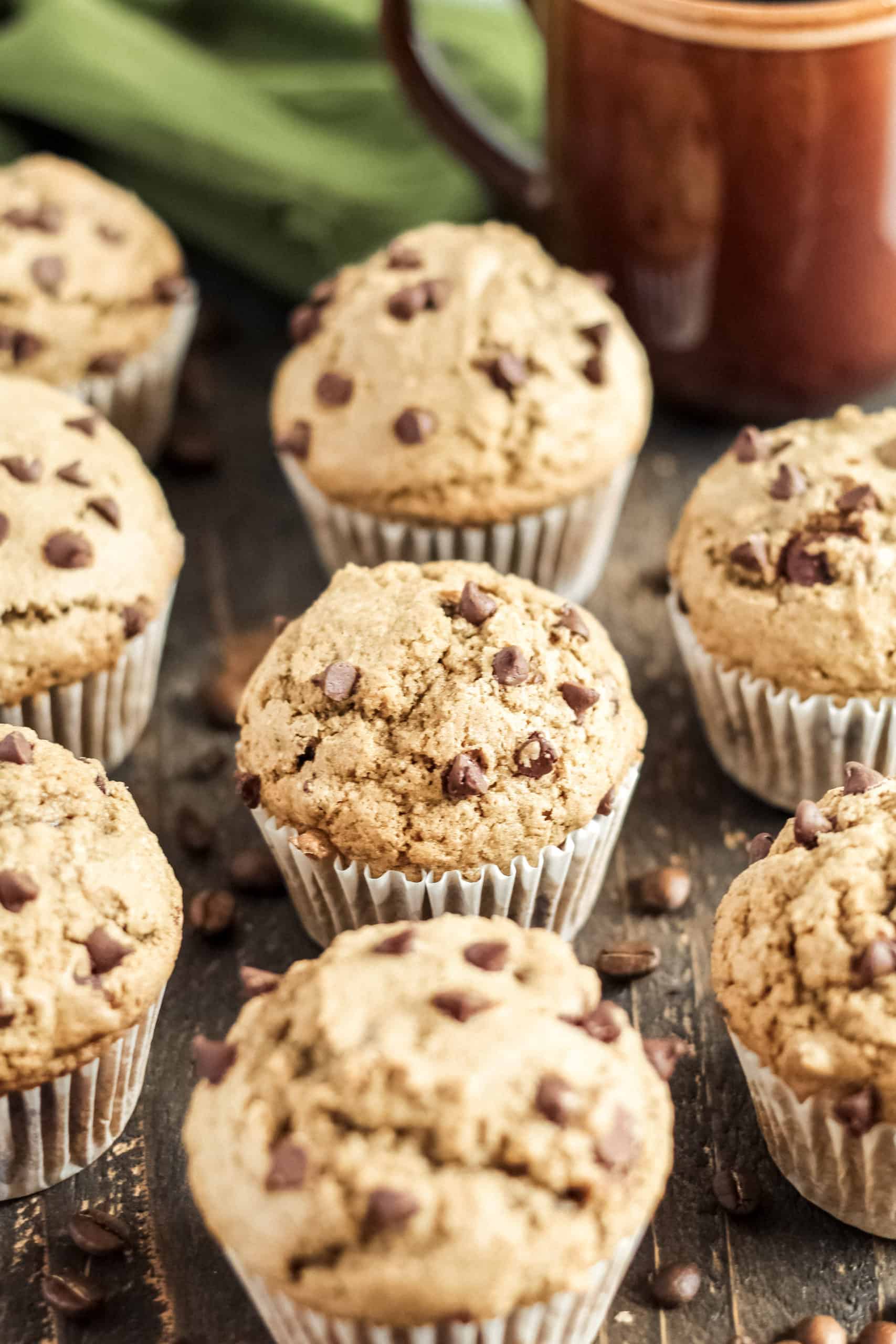 Cappuccino Muffins (gluten-free, dairy-free option) - Mile High Mitts